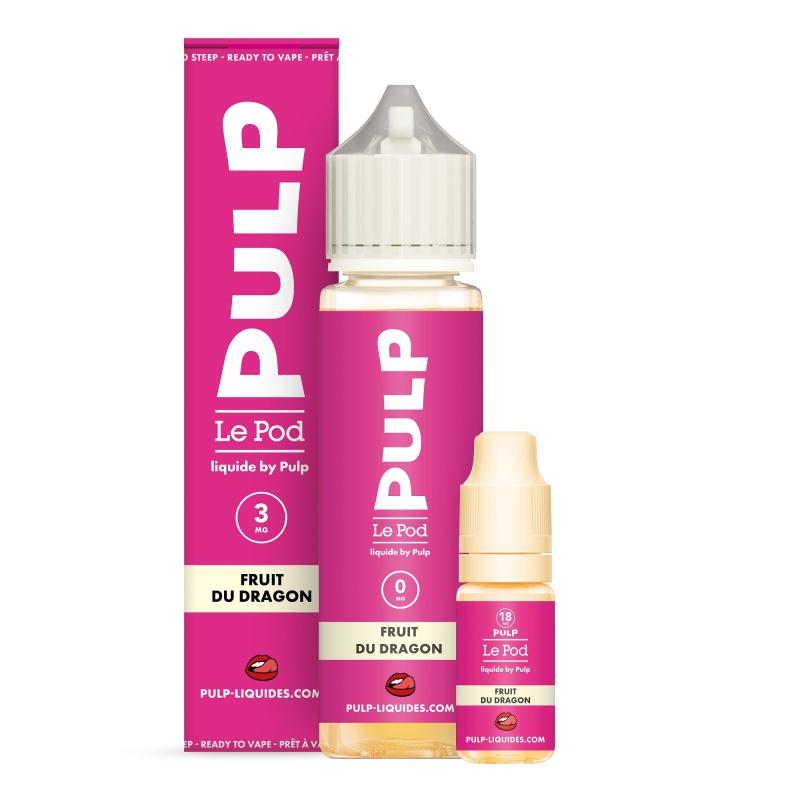fruit du Dragon 60ml (pack 3mg) Le Pod Liquid   - Le Pod Liquide