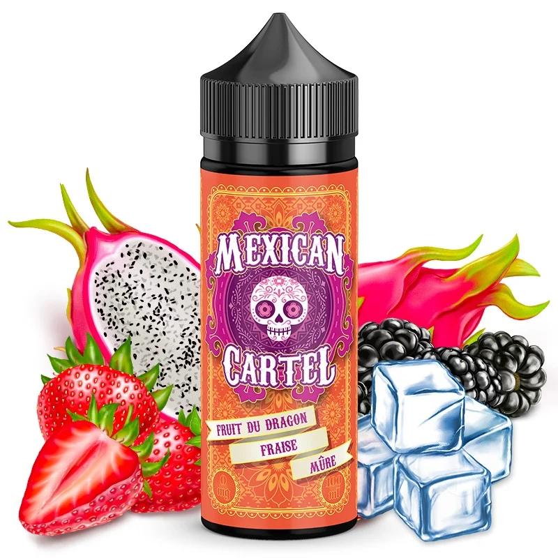 Fruit du Dragon, Fraise, Mûre 100ml - Mexican Cartel